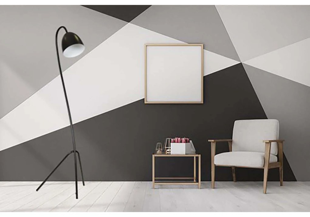 Piantana Moderno Beowulf Acciaio Nero 1 Luce E27 Ip20