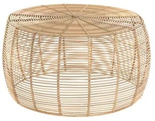 Tavolino da Caffè DKD Home Decor Naturale Metallo polipropilene 70 x 70 x 38 cm