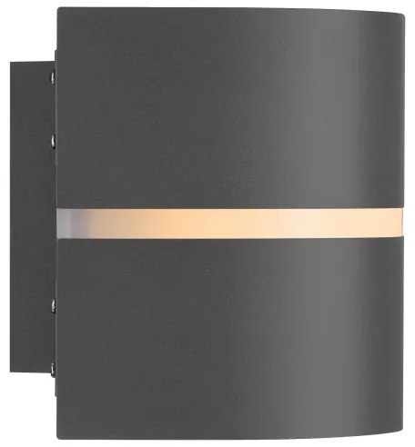 Nordlux - Applique da esterno SIBELIS 1xE27/10W/230V IP44 antracite