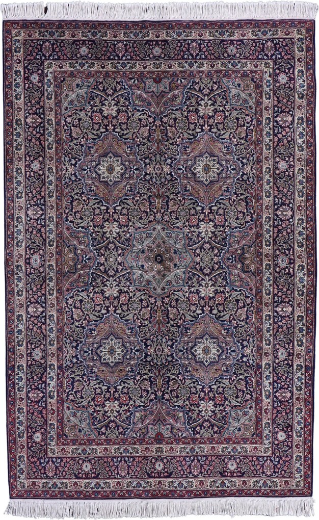 Sarouk Tappeto 190x120 (Indian) Annodato A Mano