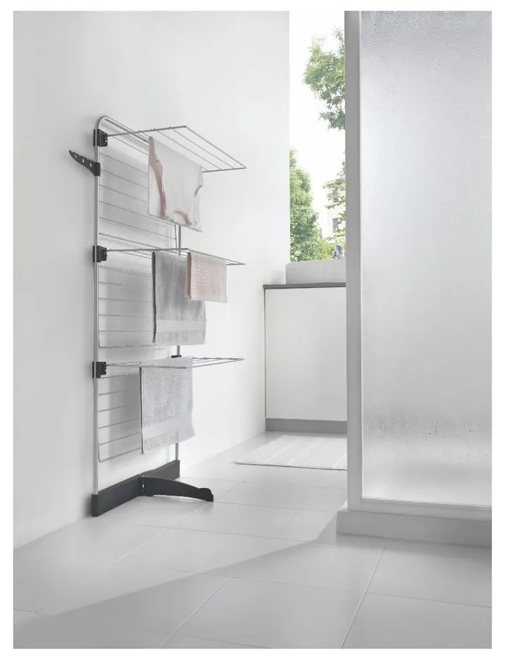 Stendino grigio/argentato 22 m Thunder – Metaltex