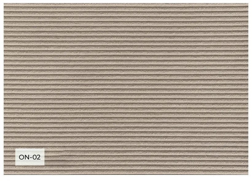 Divano letto angolare in velluto a coste beige (variabile) Lazy Lukka - Miuform