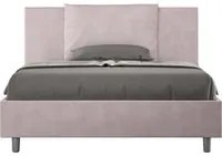 Letto Matrimoniale Francese 140x190 cm con Rete e Contenitore Antea Glicine