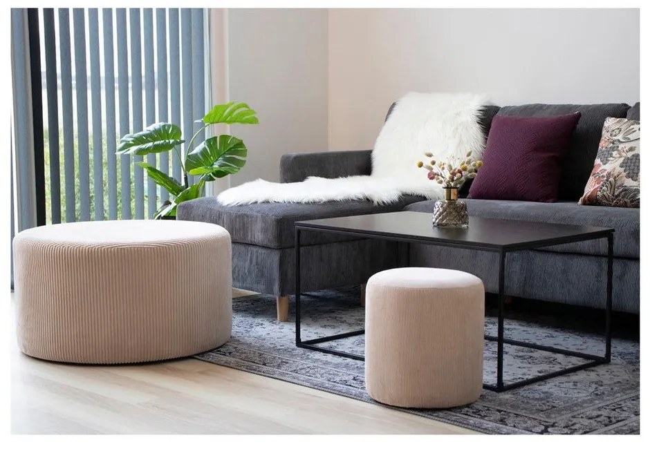 Passatoia sintetica color crema 60x180 cm - House Nordic