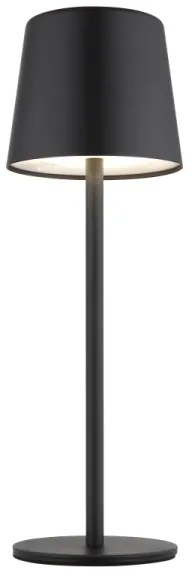 Globo 58482B-LED Lampada da tavolo ricaricabile da esterno dimmerabile VAN. 2W/5V 2200mAh IP44 nero