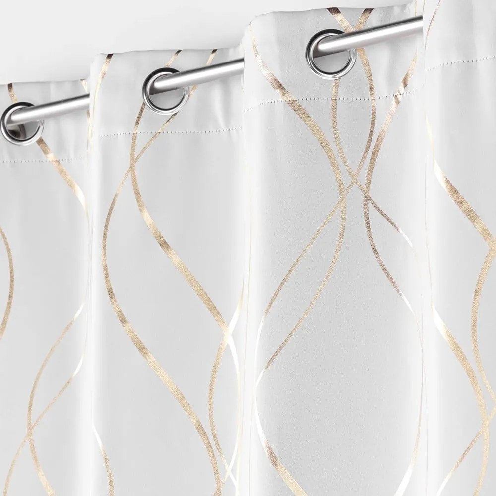 Tenda oscurante in grigio chiaro 135x240 cm Elise – douceur d'intérieur