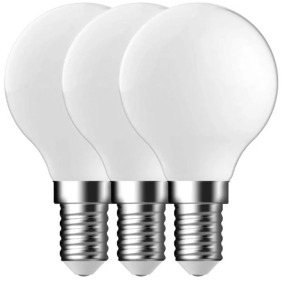 Nordlux - Set da 3 lampadine LED G45 E14/4W/230V 2700K