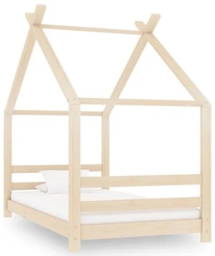 Giroletto per Bambini in Legno Massello di Pino 80x160 cm