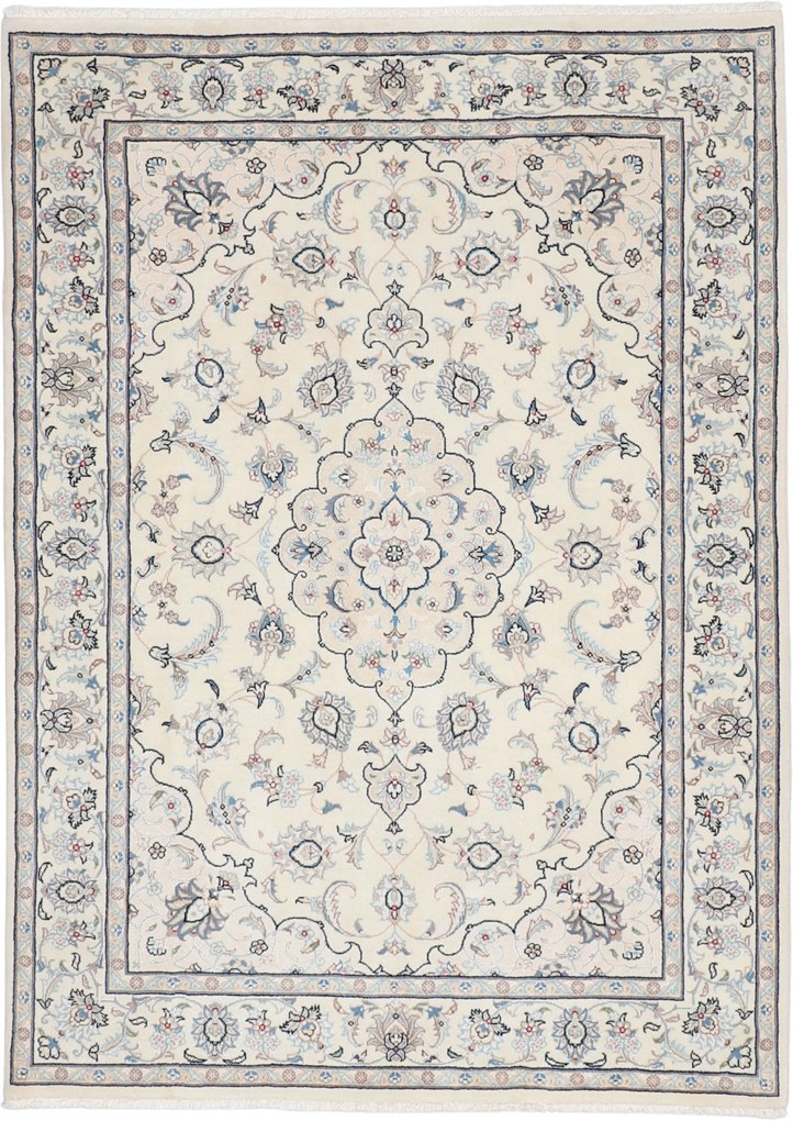 Nain Tappeto persiano 140 x 190 (Iran) Annodato A Mano