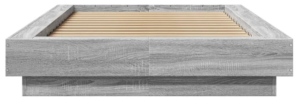Giroletto luci led grigio sonoma 100x200cm in legno multistrato