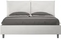 Letto Matrimoniale 160x200 cm con Rete Appia Bianco