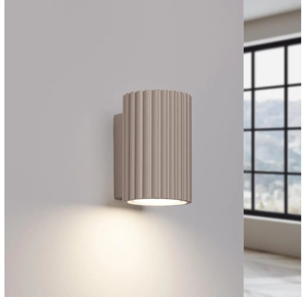 Brilagi - Lampada da parete CRESTO 1xGU10/10W/230V 10 cm taupe