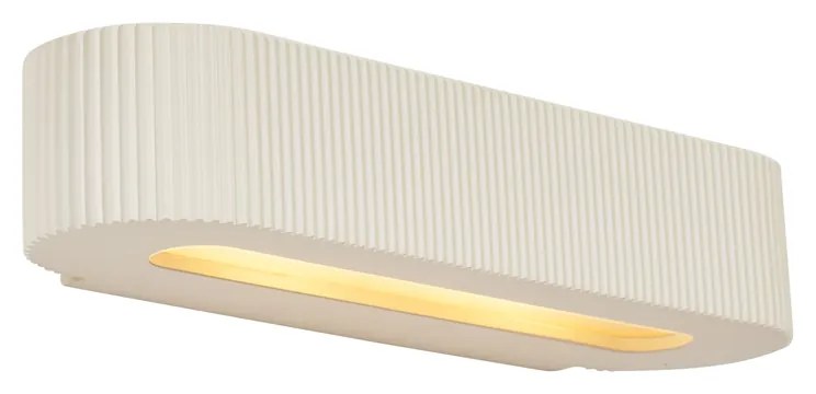 Lampada da parete scandinava beige UFO 2 luci - Plaster
