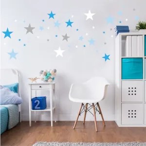 Adesivi costellazione in blu | Inspio