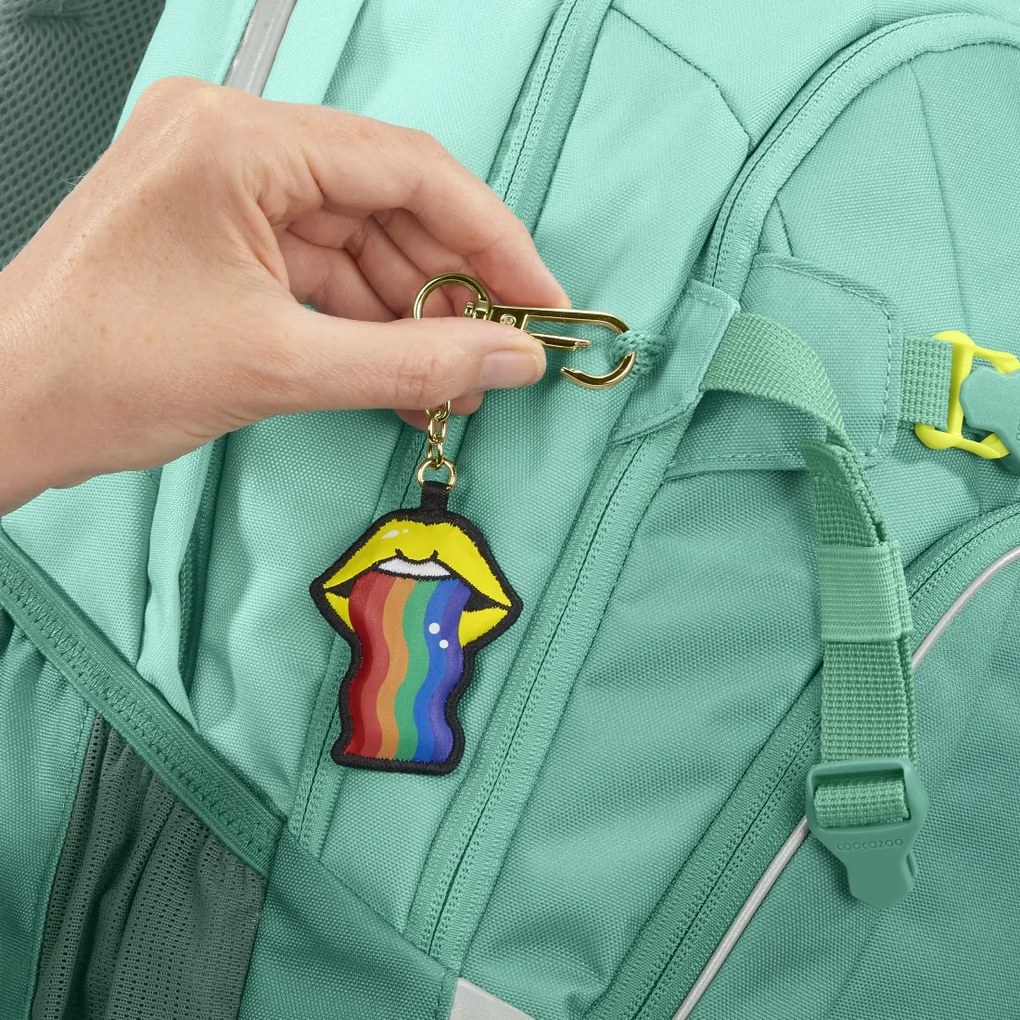 Zaino scuola coocazoo MATE, All Mint, certificato AGR
