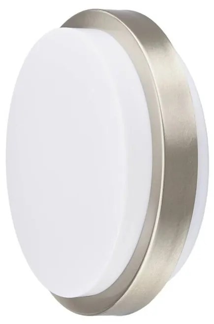 Lindby - Fero Round Applique da Esterno Stainless Steel Lindby