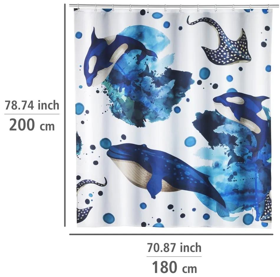 Tenda da doccia 200x180 cm Aquaris - Wenko