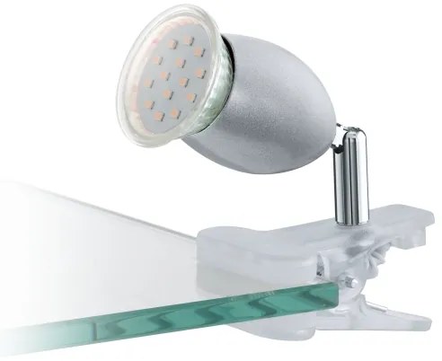Eglo 93119 - Lampada LED con morsetto BANNY 1 1xGU10/3W/230V