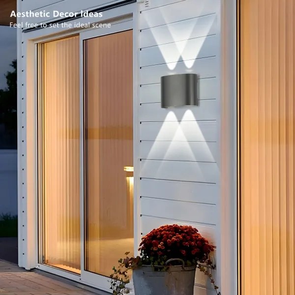Brilagi - Applique da esterno a LED FLAREBOX LED/4W/230V antracite IP65