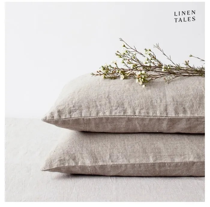 federa 80x80 cm Natural - Linen Tales