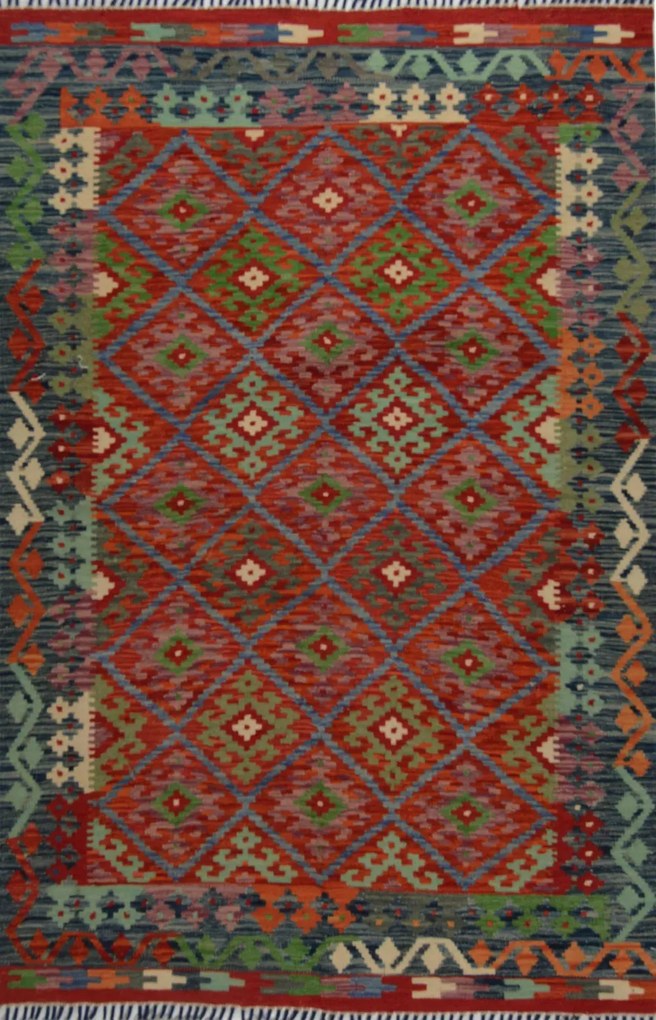 Kilim Tappeto orientale 190 x 130 (Afghanistan)