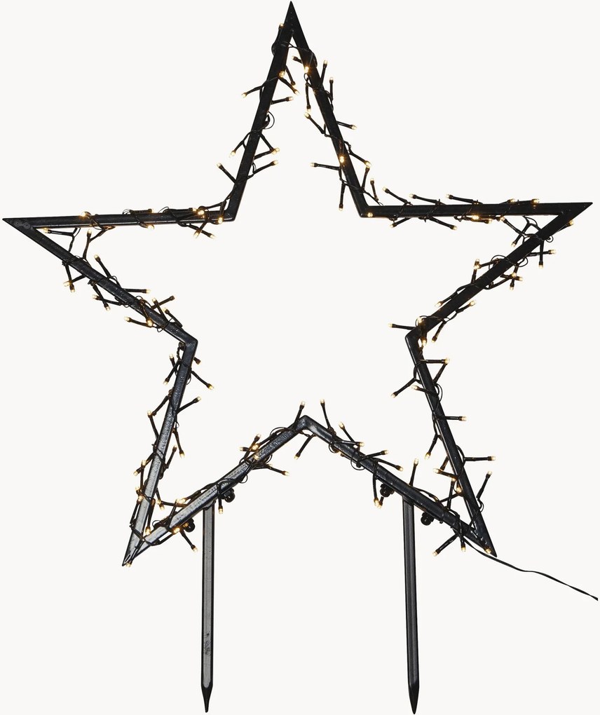 Lampada natalizia da esterno a LED con funzione timer Star Spiky