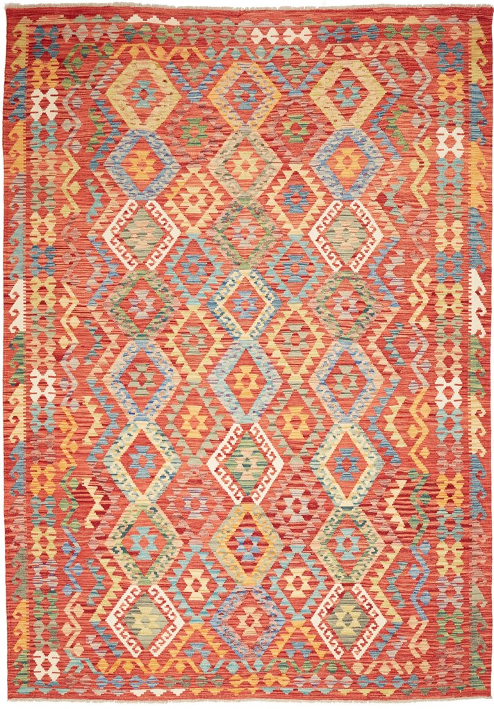 Kilim Tappeto 210 x 300 (Pakistan) Tessuto A Mano