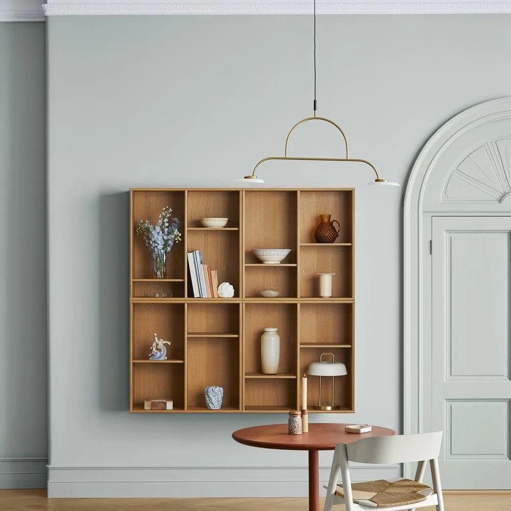 Libreria effetto rovere da parete 140x140 cm Mistral - Hammel Furniture