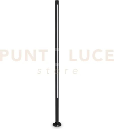 Jedi paletto led 3000k 25w  2600 lm h.160,5cm ip65 nero