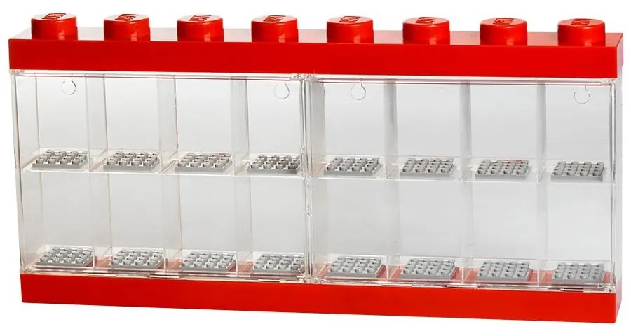 Scatola rossa da collezione per 16 minifigure - LEGO®