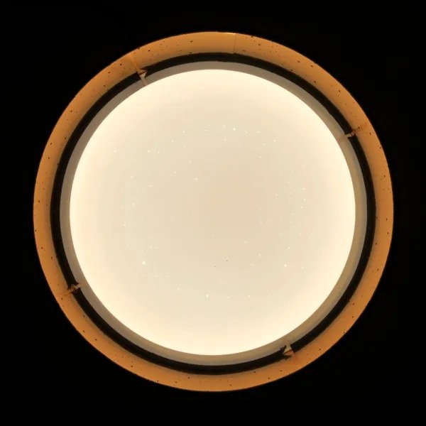 Plafoniera LED TULUZA LED/18W/230V diametro 32 cm marrone