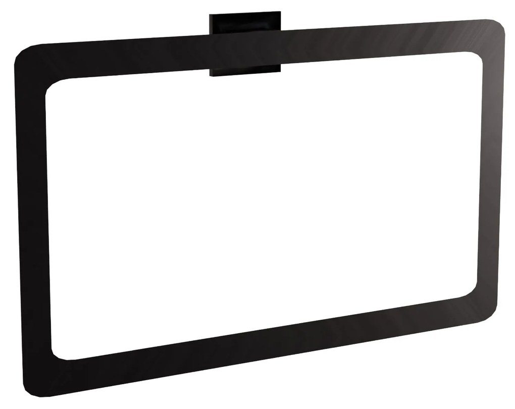 Portasciugamano da bagno Ring 210 OSTE MATT BLACK