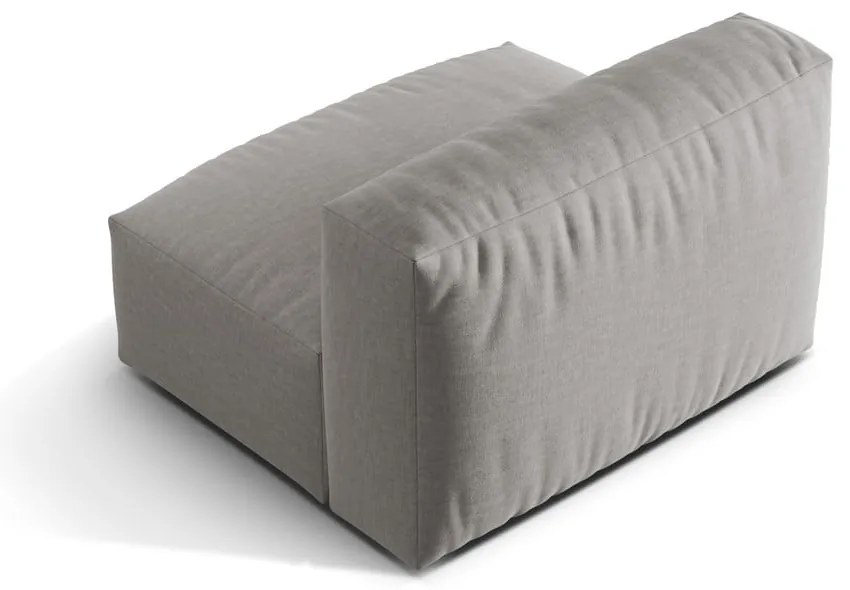 Modulo divano grigio chiaro (parte centrale) Martina - Micadoni Home