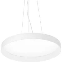 Sospensione Moderna Fly Alluminio-Materie Plastiche Bianco Led 53W 3000K