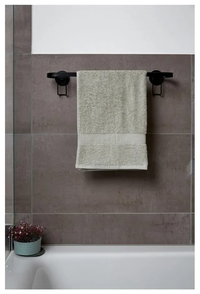 Porta asciugamani da parete nero Classic Plus - Wenko