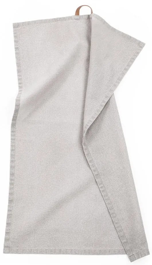 Set di 3 asciugamani da cucina in cotone grigio, 70 x 50 cm - Tiseco Home Studio