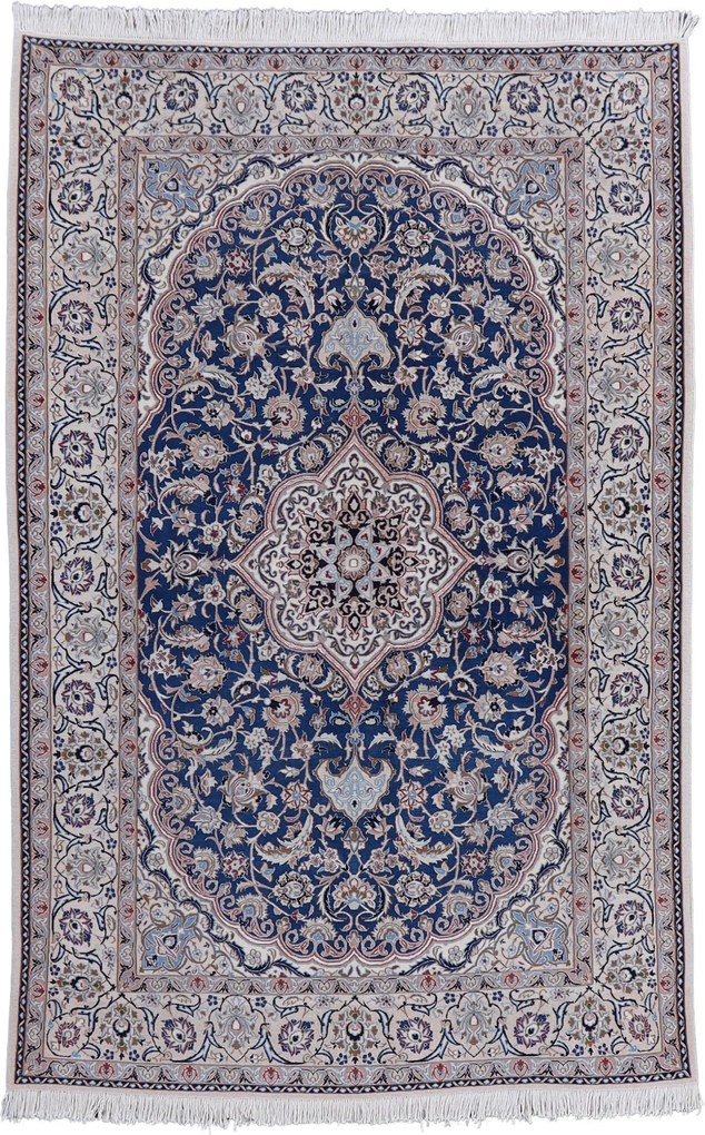 Nain Tappeto 160 x 250 (Iran) Annodato A Mano