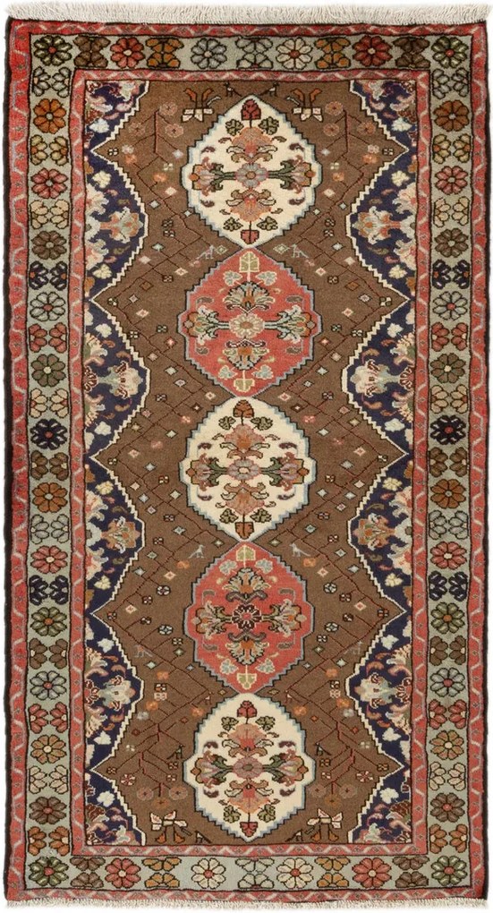 Shiraz Tappeto 180x100 (Iran) Annodato A Mano