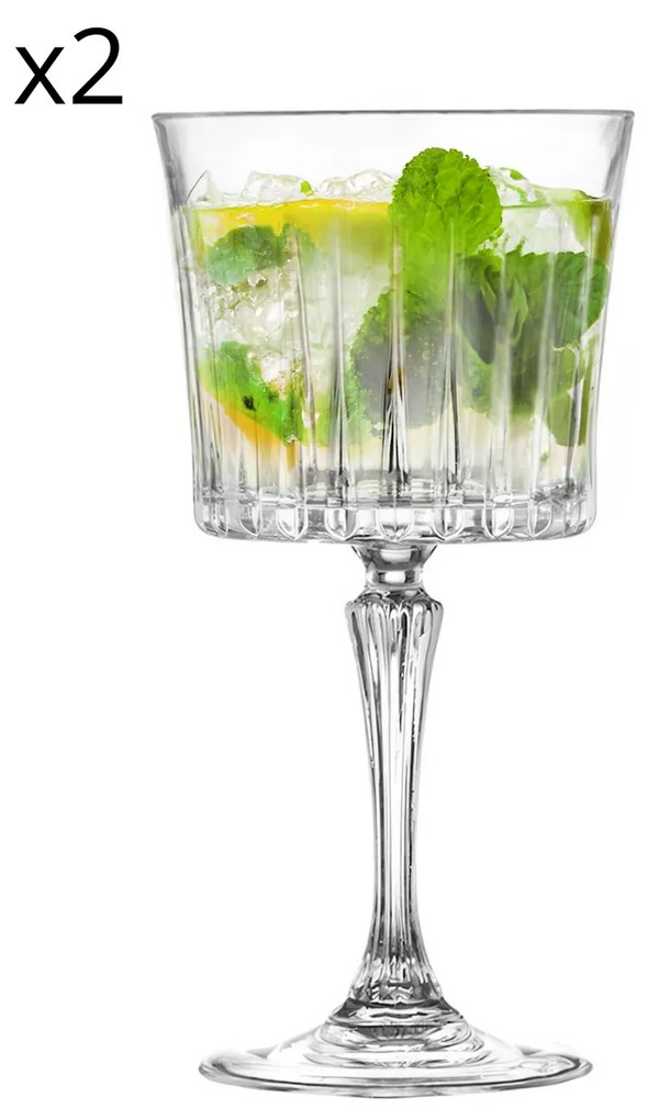 Set 2 calici Mojito RCR Cristalleria Italiana