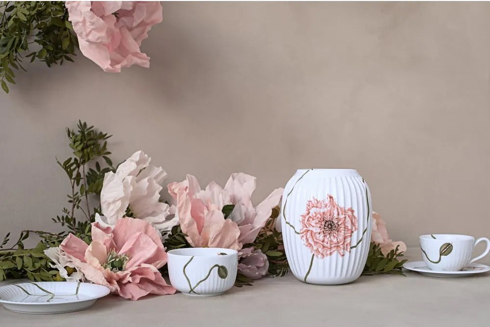 Vaso in porcellana bianca Hammershøi - Kähler Design