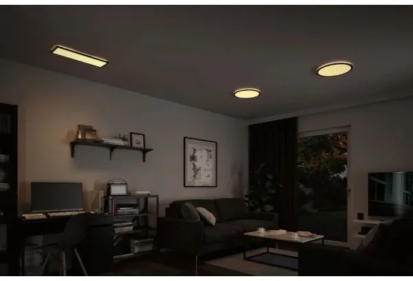 Paulmann 71003 - LED/22W Pannello dimmerabile ATRIA 230V 3000K nero