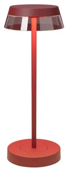 Redo 90311- Lampada da tavolo LED dimmerabile ILUNA LED/2,5W/5V 3000 mAh IP65 rosso