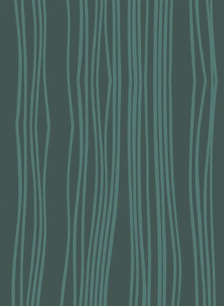 Coordonne Tapete Tectonic Faults - Malachite
