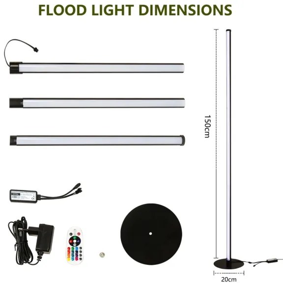 Immax NEO 07776L - Lampada dimmerabile LED RGB AMBIENTE LED/12W/230V Wi-Fi Tuya+telecomando