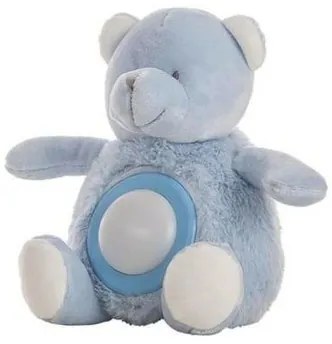 Orsetto di Peluche Azzurro Musica Luci 20 cm 20cm