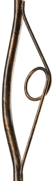 Brilagi - Lampadario a sospensione con supporto rigido LED ANTICO 1xE27/60W/230V patina di bronzo