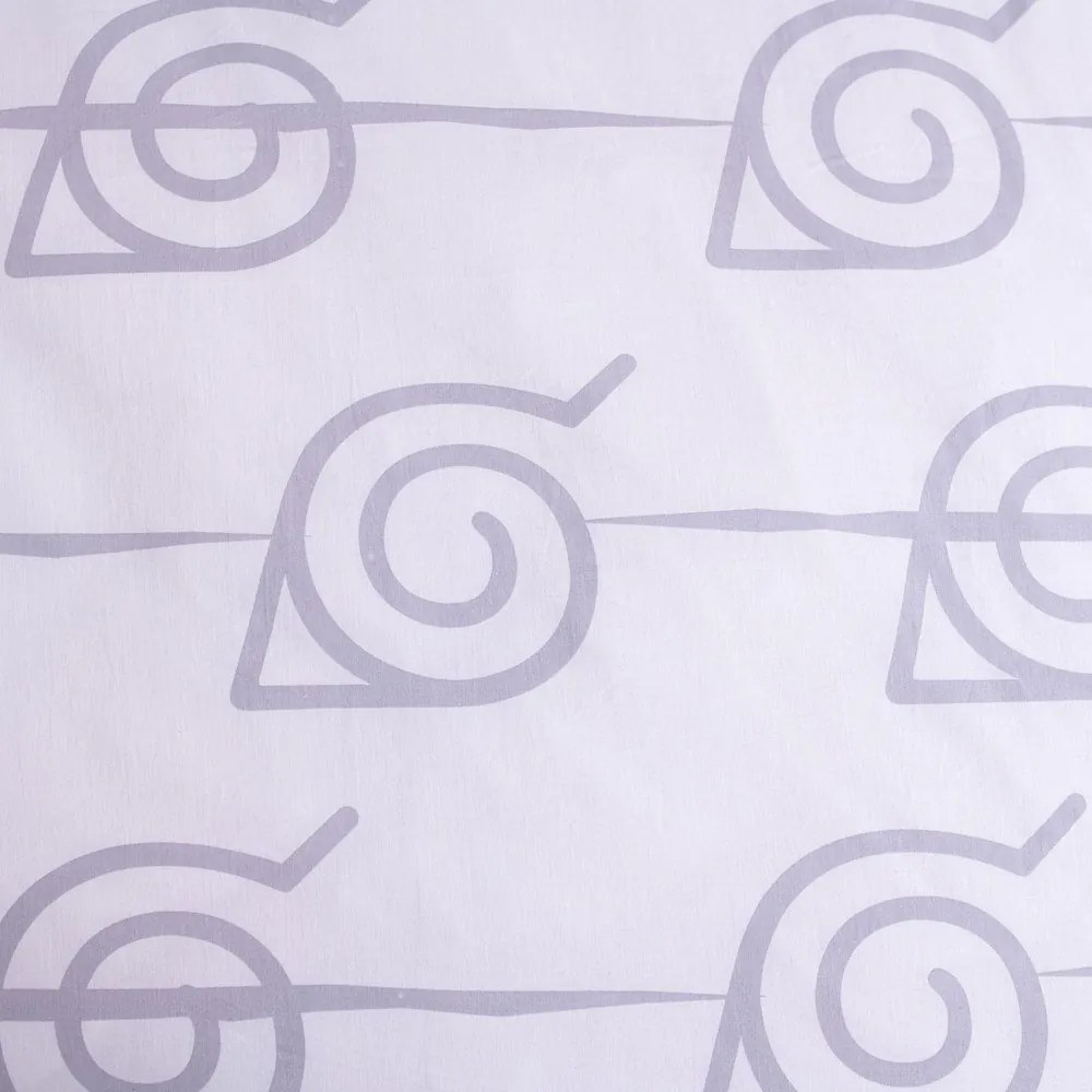 Set copripiumino e federa da bambini in cotone per letto singolo 140x200 cm Naruto – Jerry Fabrics