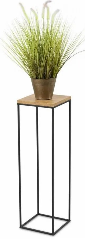 Portafiori BASICLOFT 80x24 nero/marrone