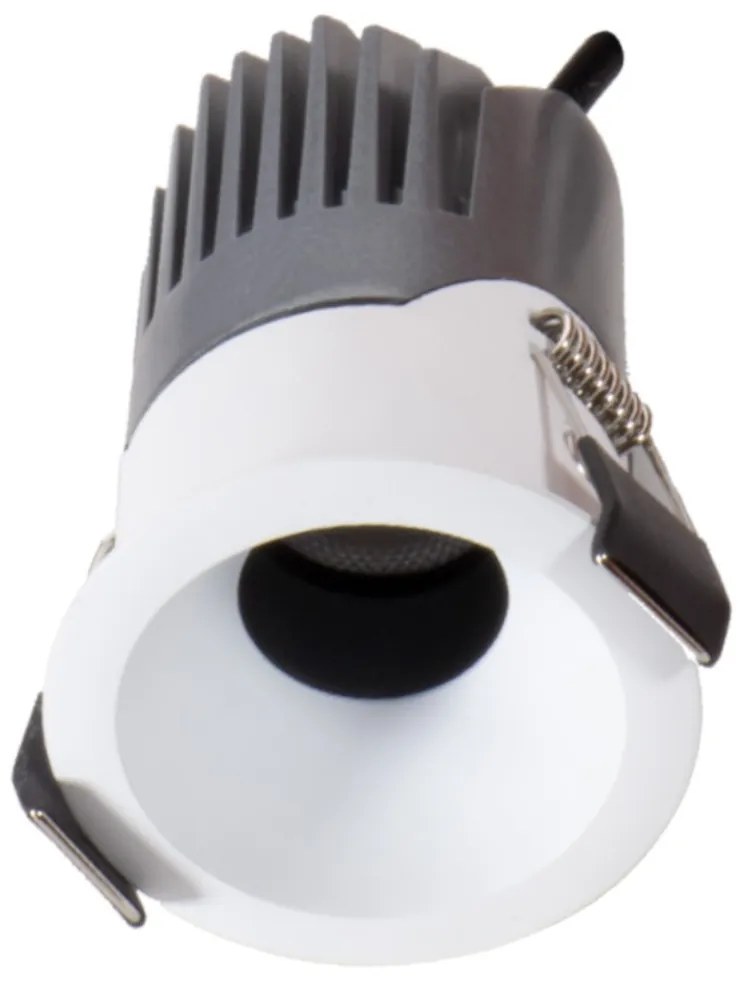 Faro LED da Incasso 6W Foro Ø45mm IP65 CCT UGR19 con driver Philips Colore Bianco Variabile CCT