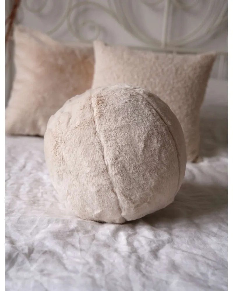 Cuscino decorativo in micropile ø 25 cm Top – Mioli Decor